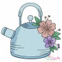 Floral Kitchen Machine Embroidery Design Bundle