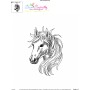 Quick Stitch Horse - 8 Embroidery Design