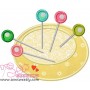Pin Cushion-2 Applique Design Pattern-1