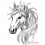 Quick Stitch Horses Embroidery Design Bundle