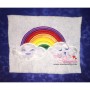 Rainbow With Clouds Applique Design Pattern-2