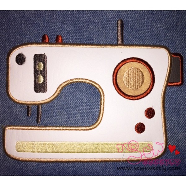 Modern Sewing Machine Applique Design Pattern-1