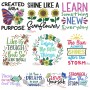 Motivational Quotes Embroidery Design Bundle