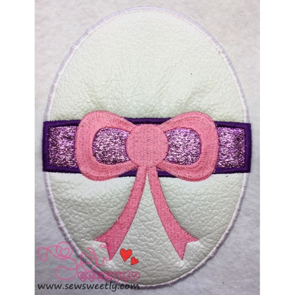 Easter Egg Applique Design Pattern-1