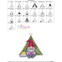 Camping Gnome-9 Embroidery Design