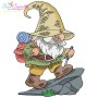 Camping Gnomes Embroidery Design Bundle