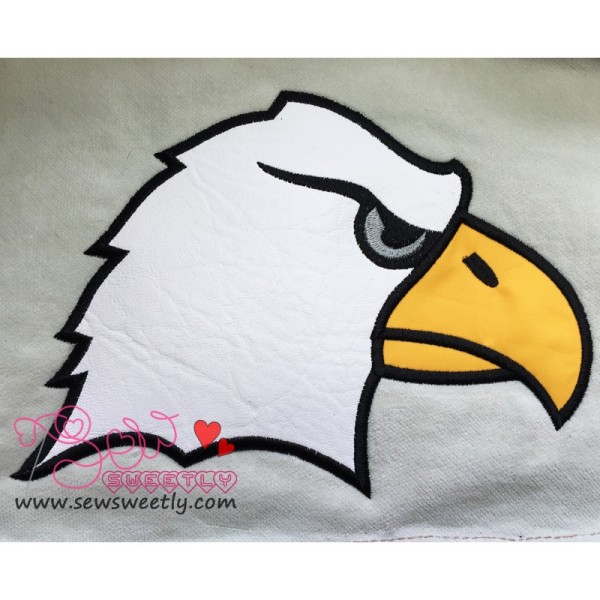 Eagle Face Applique Design Pattern-1