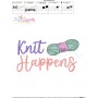 Knit Happens Embroidery Design