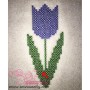 Spring Flower Cross Stitch Embroidery Design Pattern-1