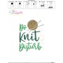 Do Knit Disturb Embroidery Design
