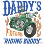 Daddy's Future Riding Buddy Embroidery Design