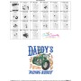Daddy's Future Riding Buddy Embroidery Design