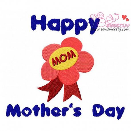 Mother's Day-2 Embroidery Design Pattern-1