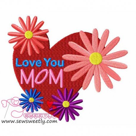 Mother's Day-1 Embroidery Design Pattern-1