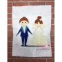 Happy Wedding-2 Embroidery Design Pattern-2