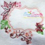 Floral Frame-5 Embroidery Design Pattern-1
