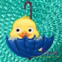 Duck Peeking Applique Design Pattern-2