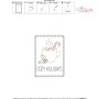Cozy Holidays Cardstock Machine Embroidery Design