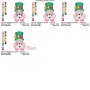 Christmas Gnome Girl - 1 Machine Embroidery Design