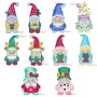 Christmas Gnome Pairs Machine Embroidery Design Bundle