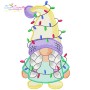 Christmas Gnome Pairs Machine Embroidery Design Bundle