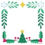 Christmas Frame - 9 Machine Embroidery Design