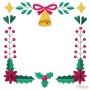 Christmas Frame - 8 Machine Embroidery Design