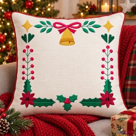 Christmas Frame - 8 Machine Embroidery Design