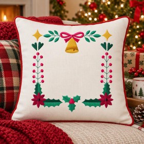 Christmas Frame - 8 Machine Embroidery Design