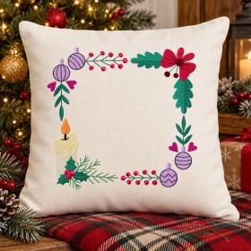 Christmas Frame - 10 Machine Embroidery Design