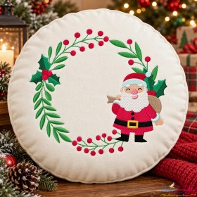 Christmas Frame - 6 Machine Embroidery Design
