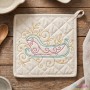 Christmas Swirls Santa Sleigh Machine Embroidery Design