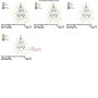 Christmas Swirls Tree Machine Embroidery Design