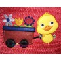 Duck Wagon Applique Design Pattern-2