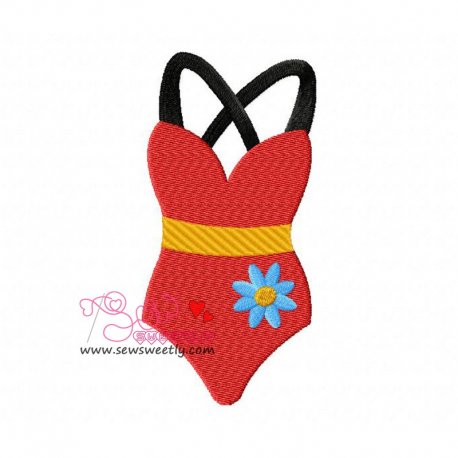 Swimsuit-2 Embroidery Design Pattern-1