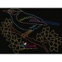 Colorful Vintage Bird-5 Embroidery Design Pattern-2