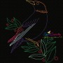 Colorful Vintage Bird-8 Embroidery Design Pattern-4