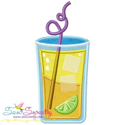Summer Cocktail-2 Applique Design Pattern-1