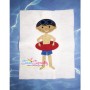 Kids And Pool-4 Embroidery Design Pattern-2