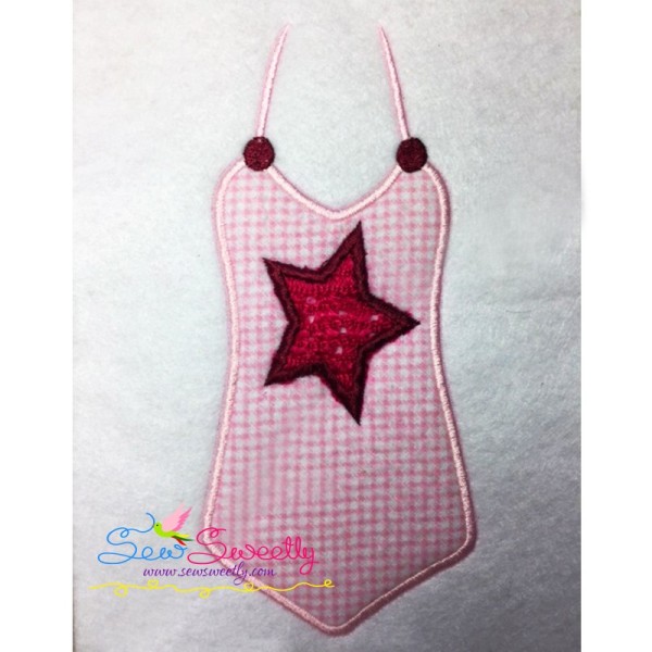 Swimsuit-1 Applique Design Pattern-1