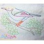 Colorful Vintage Birds Embroidery Design Bundle-6
