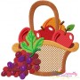 Colorful Fruit Basket-9 Embroidery Design Pattern-2