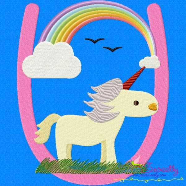 Animal Letter-U- Unicorn-1