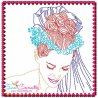 Multi Color Vintage Stitch Bride-6 Embroidery Design Pattern-1