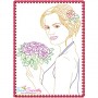 Multi Color Vintage Stitch Bride-5 Embroidery Design Pattern-1