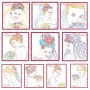 Multi Color Vintage Stitch Brides Embroidery Design Bundle-1