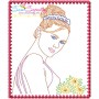 Multi Color Vintage Stitch Brides Embroidery Design Bundle-5