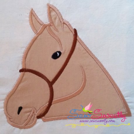 Horse Applique Design Pattern-1