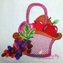 Colorful Fruit Baskets Embroidery Design Bundle-9