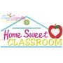 Home Sweet Classroom Embroidery Design Pattern-1